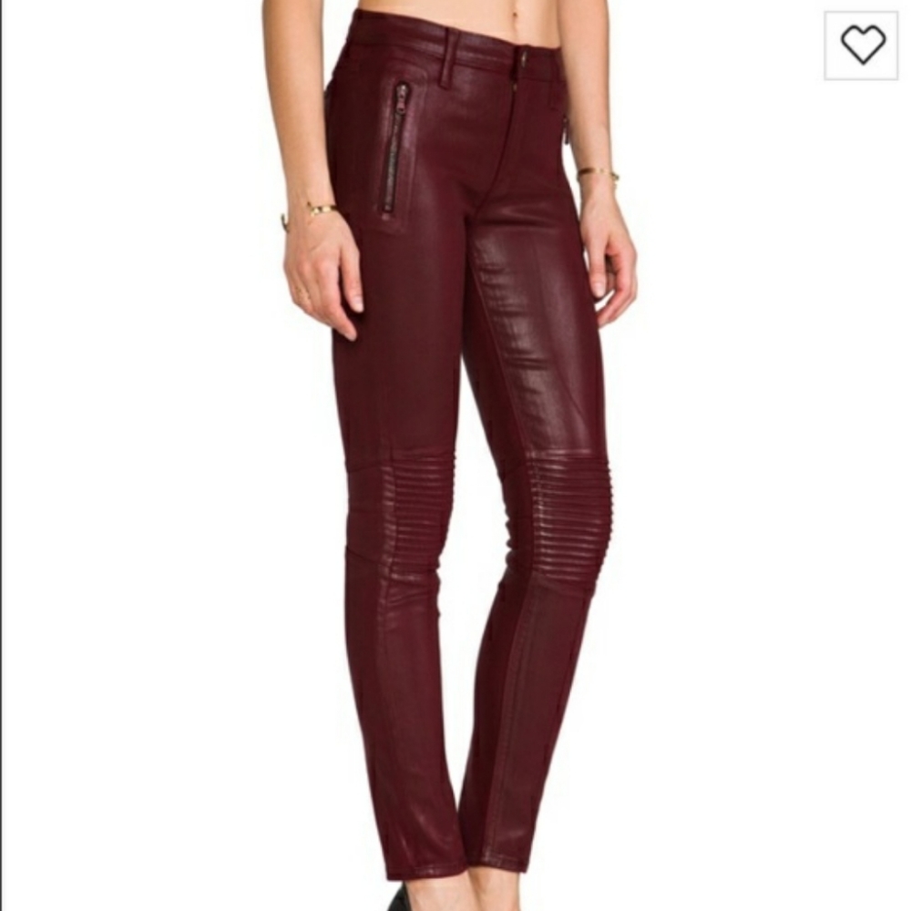 Hudson Stark moto jeans